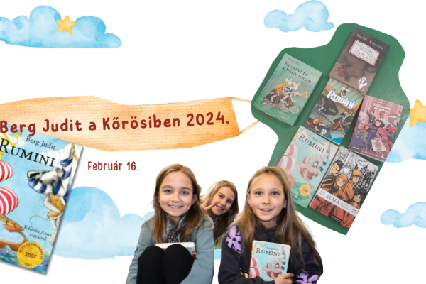 Berg Judit a Kőrösiben 2024. Író-olvasó találkozó