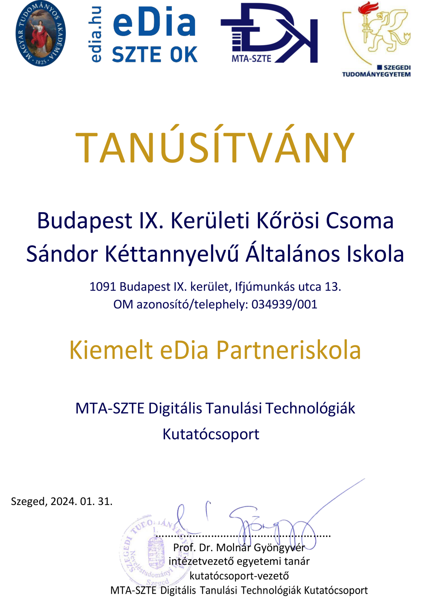 Az eDia-rendszer: Modern Pedagógiai Eszköz a Digitális Tanulásért ...
