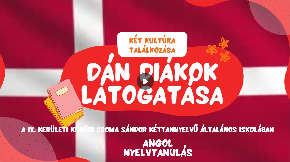 Két Kultúra Találkozása: Dán Diákok Látogatása a IX. Kerületi Kőrösi Csoma Sándor Kéttannyelvű Általános Iskolában